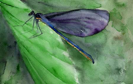 Click painting to link to Heron Dance web page